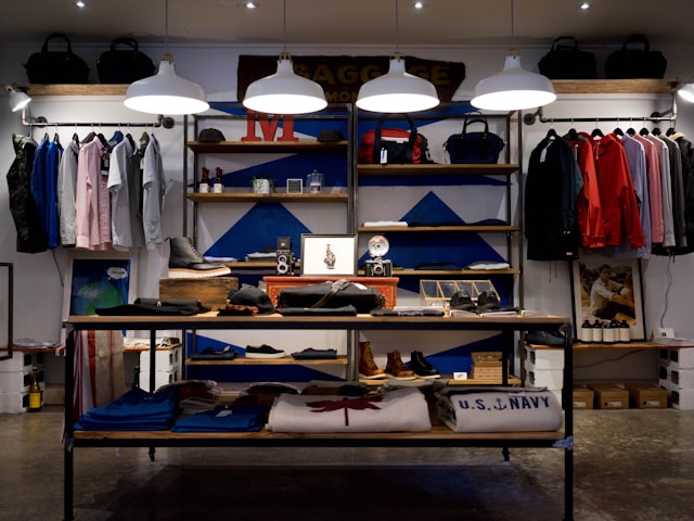 Fashion — shop and restaurant category